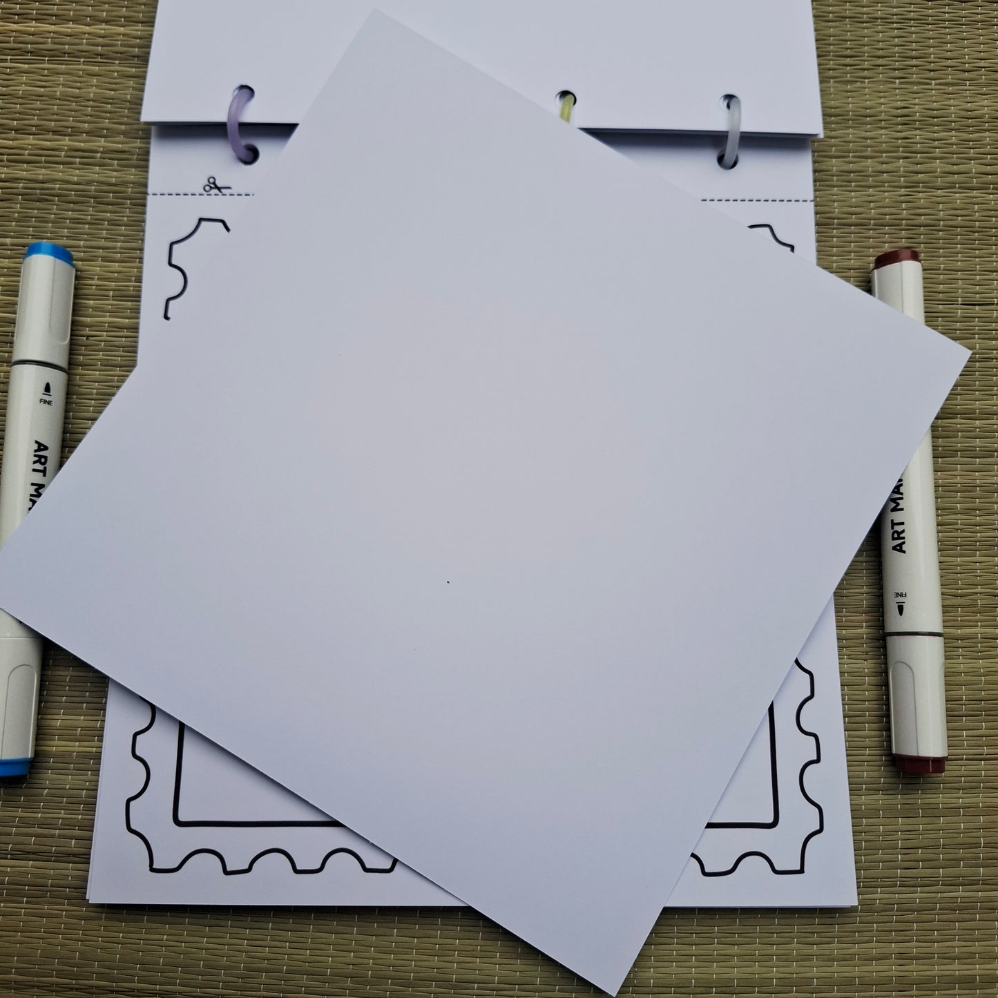 Halloween Autumn Stamp