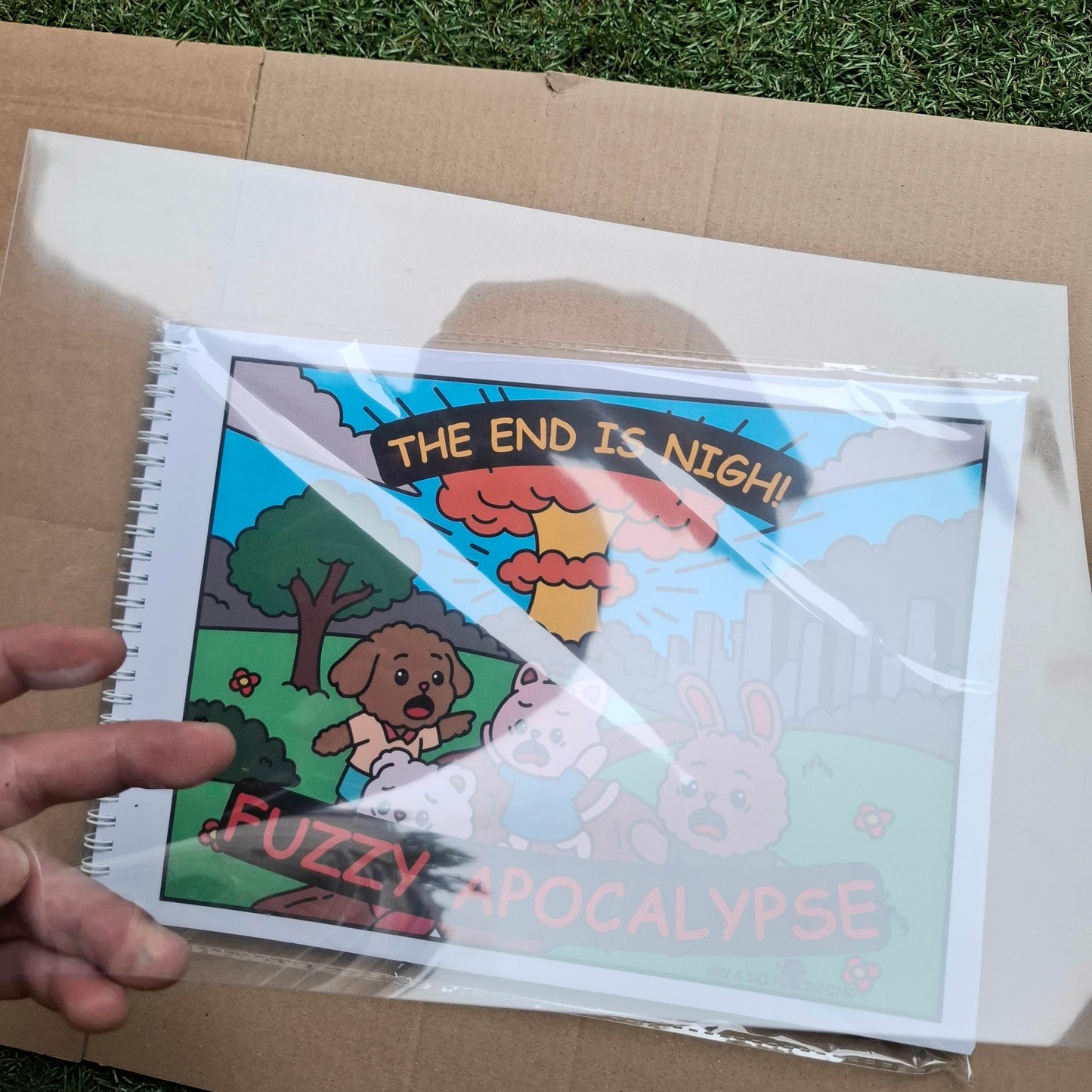 Fuzzy Apocalypse Bold and Easy Colouring Book