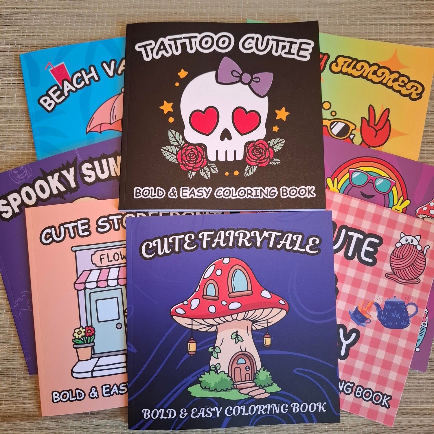 WIGI Colouring Books