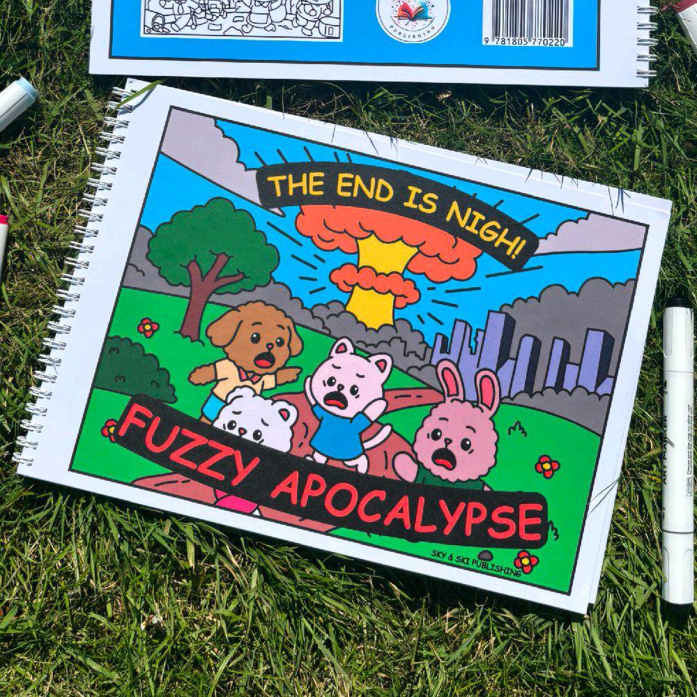 A4 Wiro Bound Colouring Books