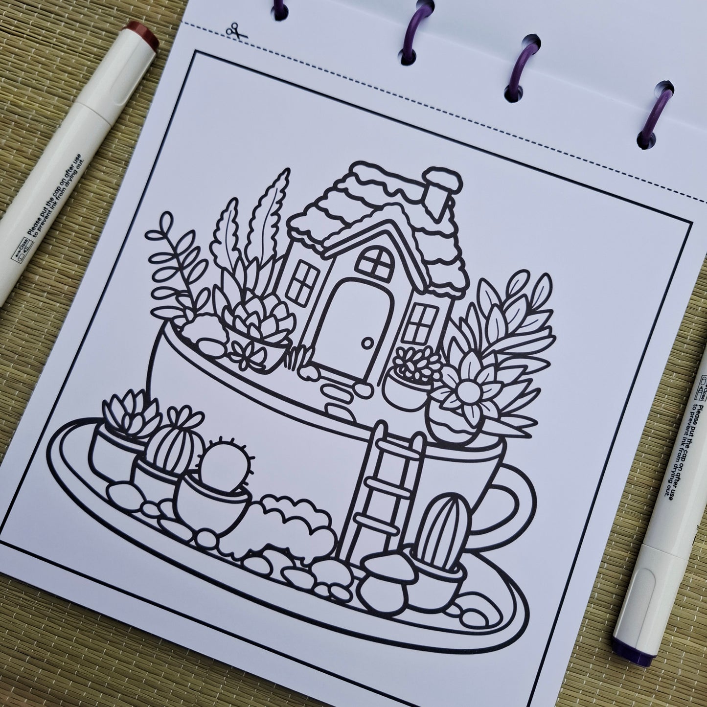 Minature Garden Fairy Bottle Cottage