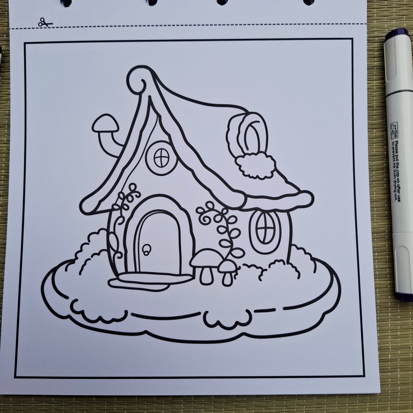 Minature Garden Fairy Bottle Cottage