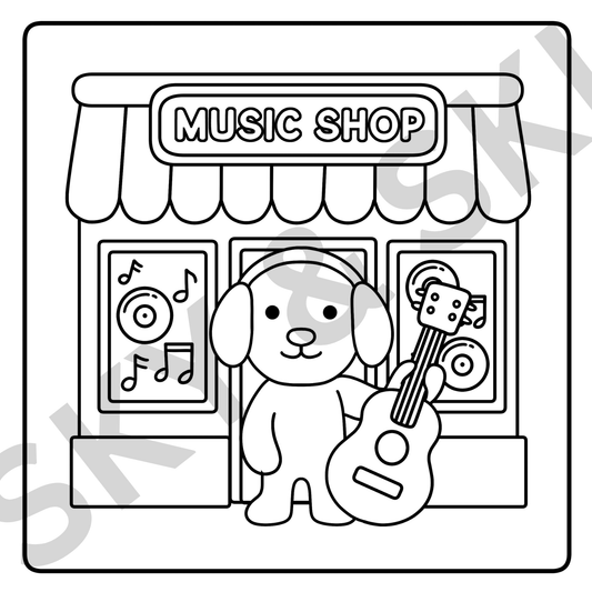 Cute Storefront X6 images digital download