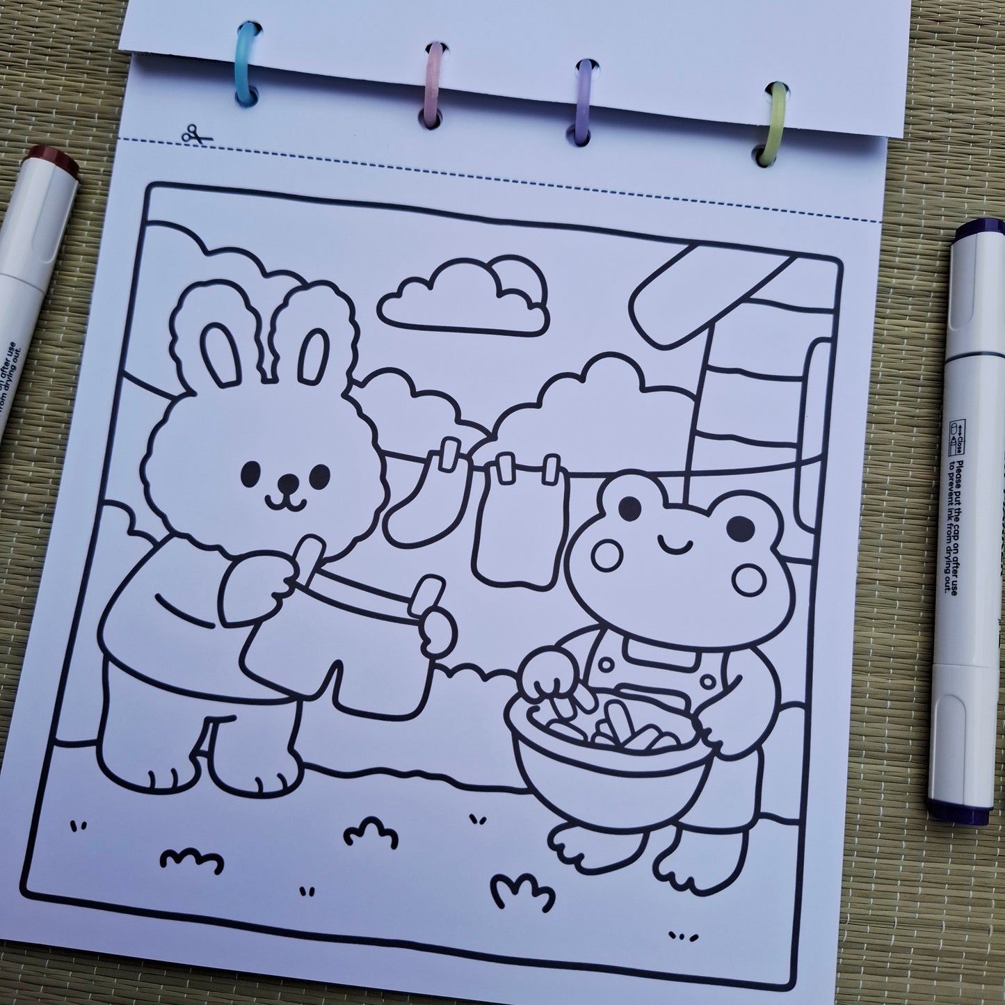 Cozy Bear Bunny & Frog Friends