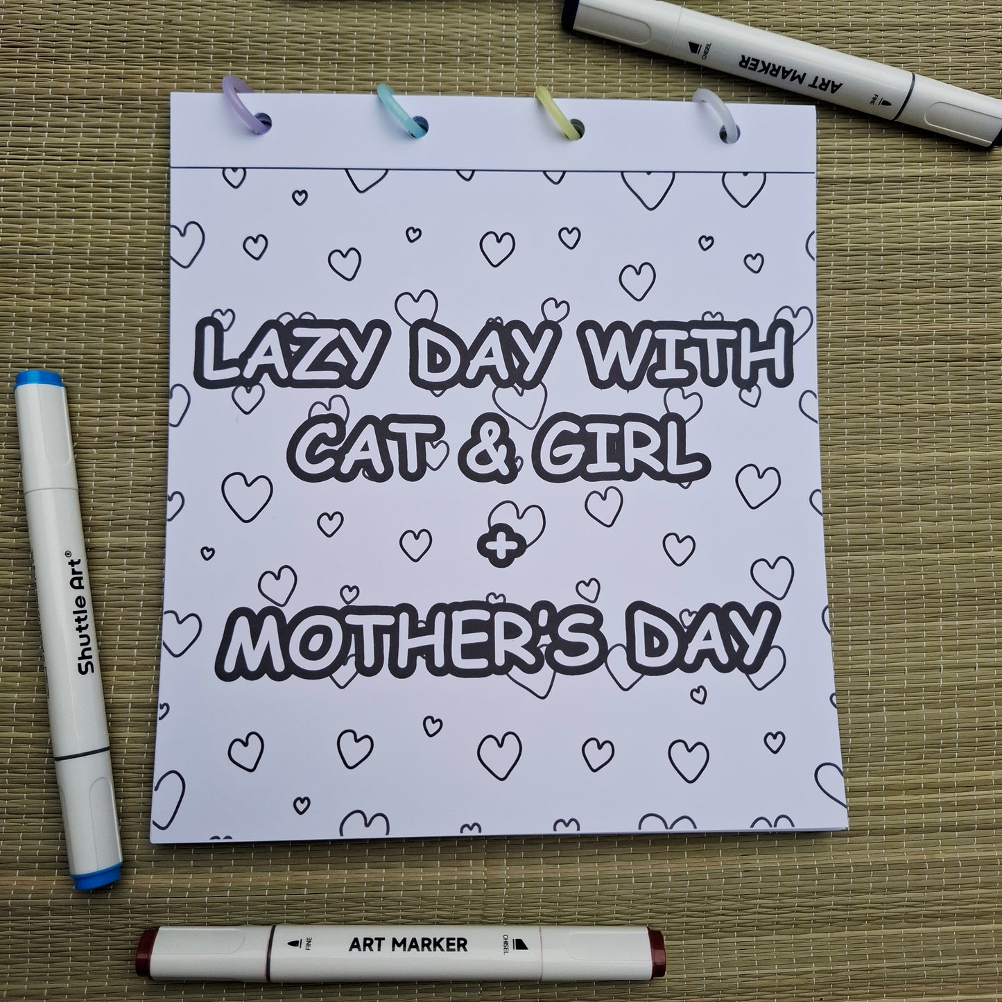 Lazy Day With Cat & Girl + Mothers Day