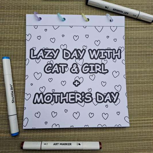 Lazy Day With Cat & Girl + Mothers Day