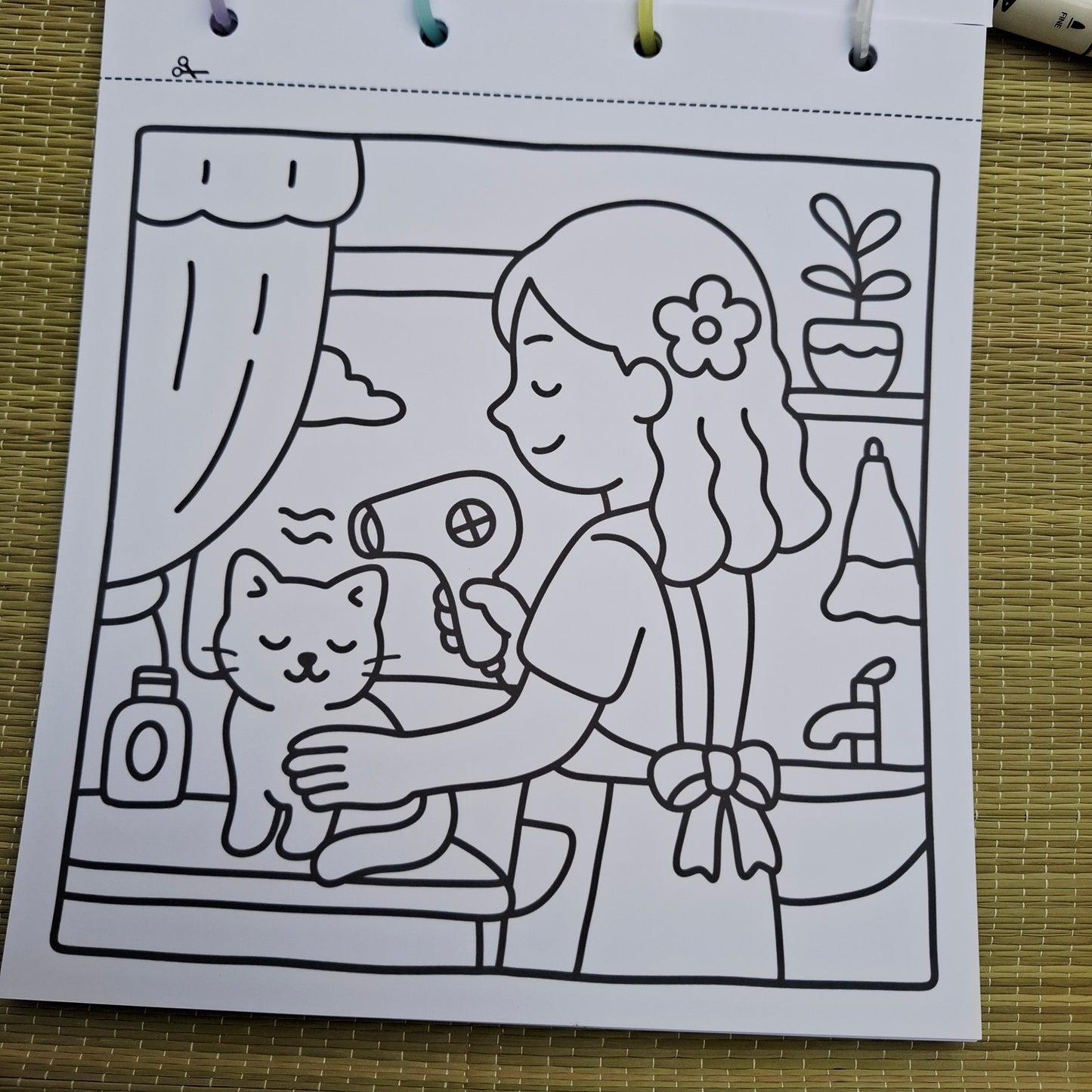 Lazy Day With Cat & Girl + Mothers Day