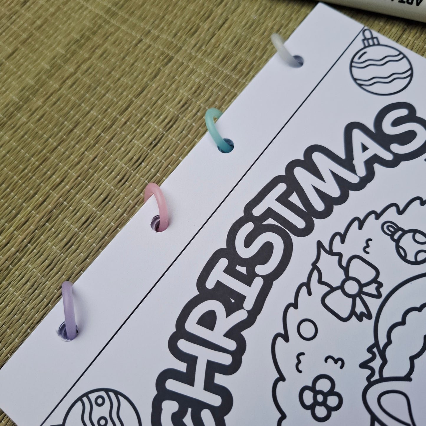 Christmas Tree, Wreath & Window