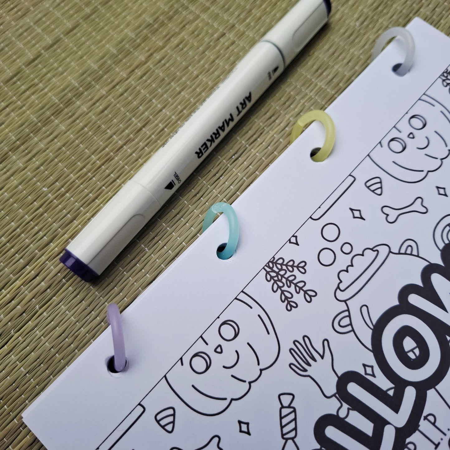 Halloween Autumn Stamp