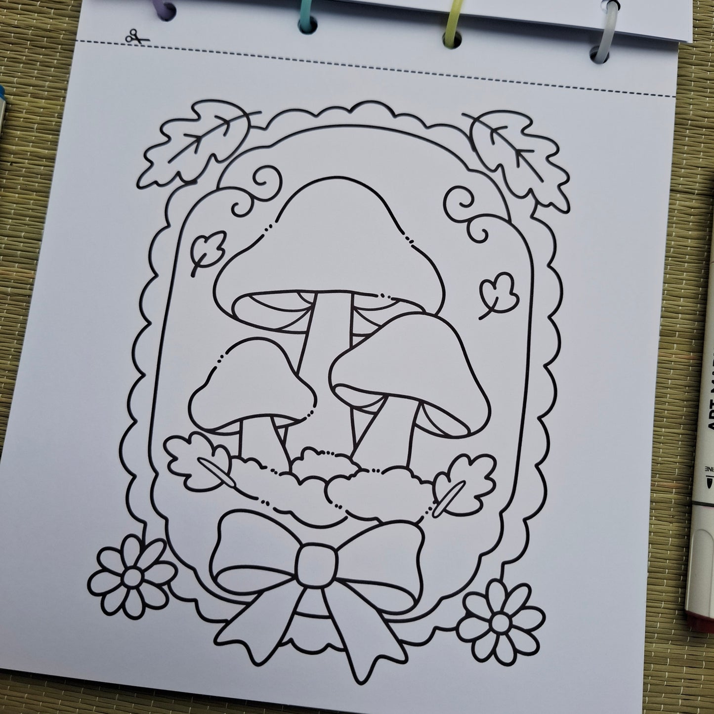 Halloween Autumn Stamp