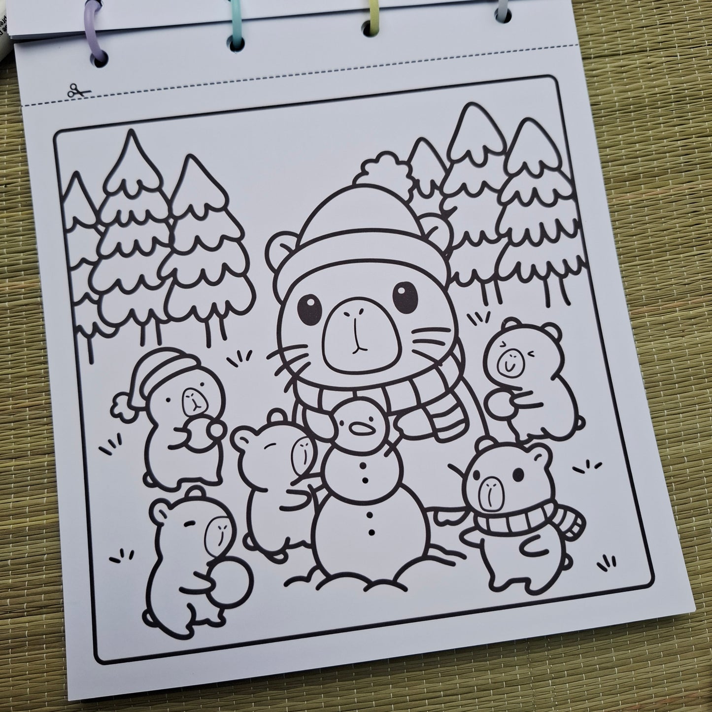 Capybara Christmas Gnome & Elf