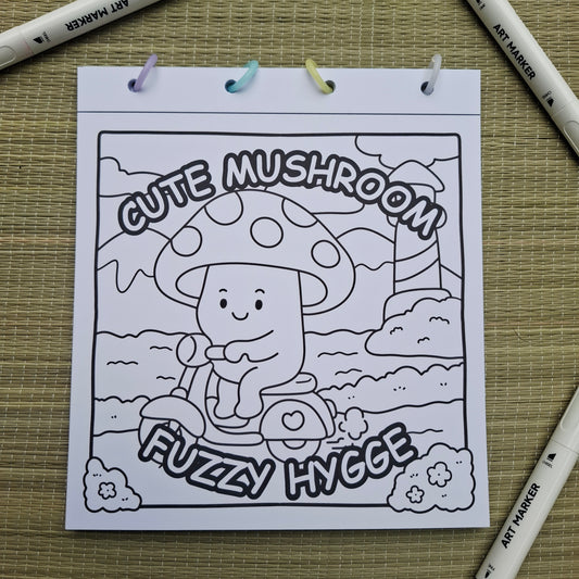 Cute Mushroom Fuzzy Hygge