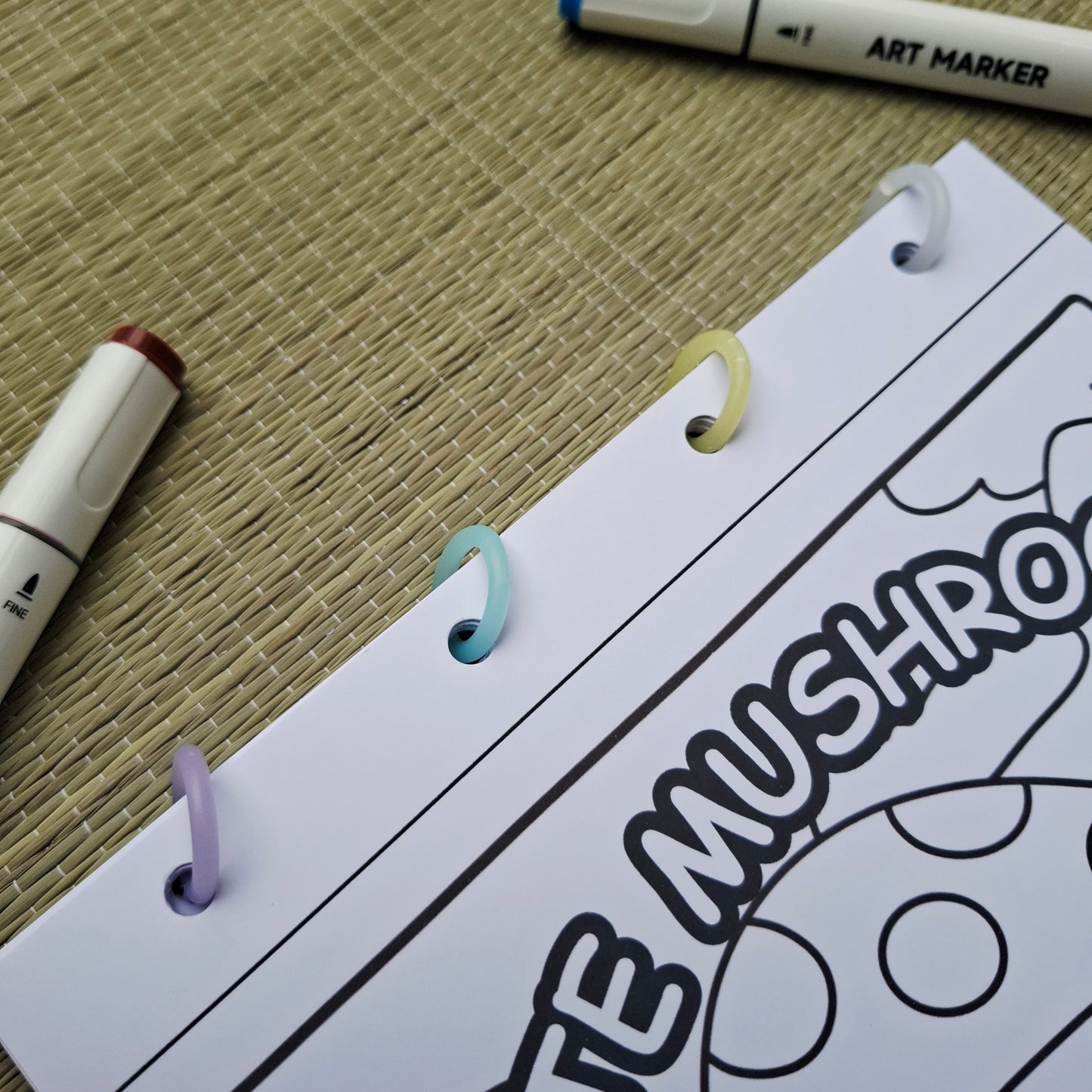 Cute Mushroom Fuzzy Hygge