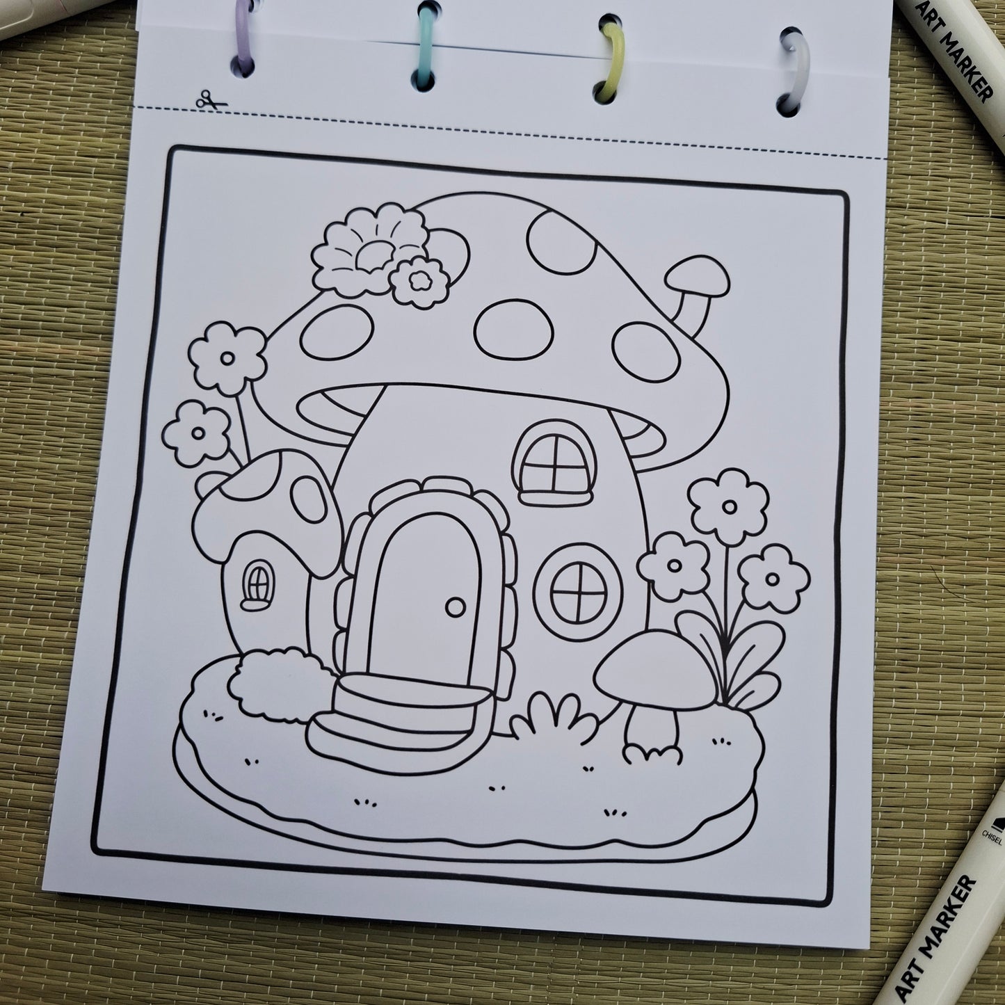 Cute Mushroom Fuzzy Hygge