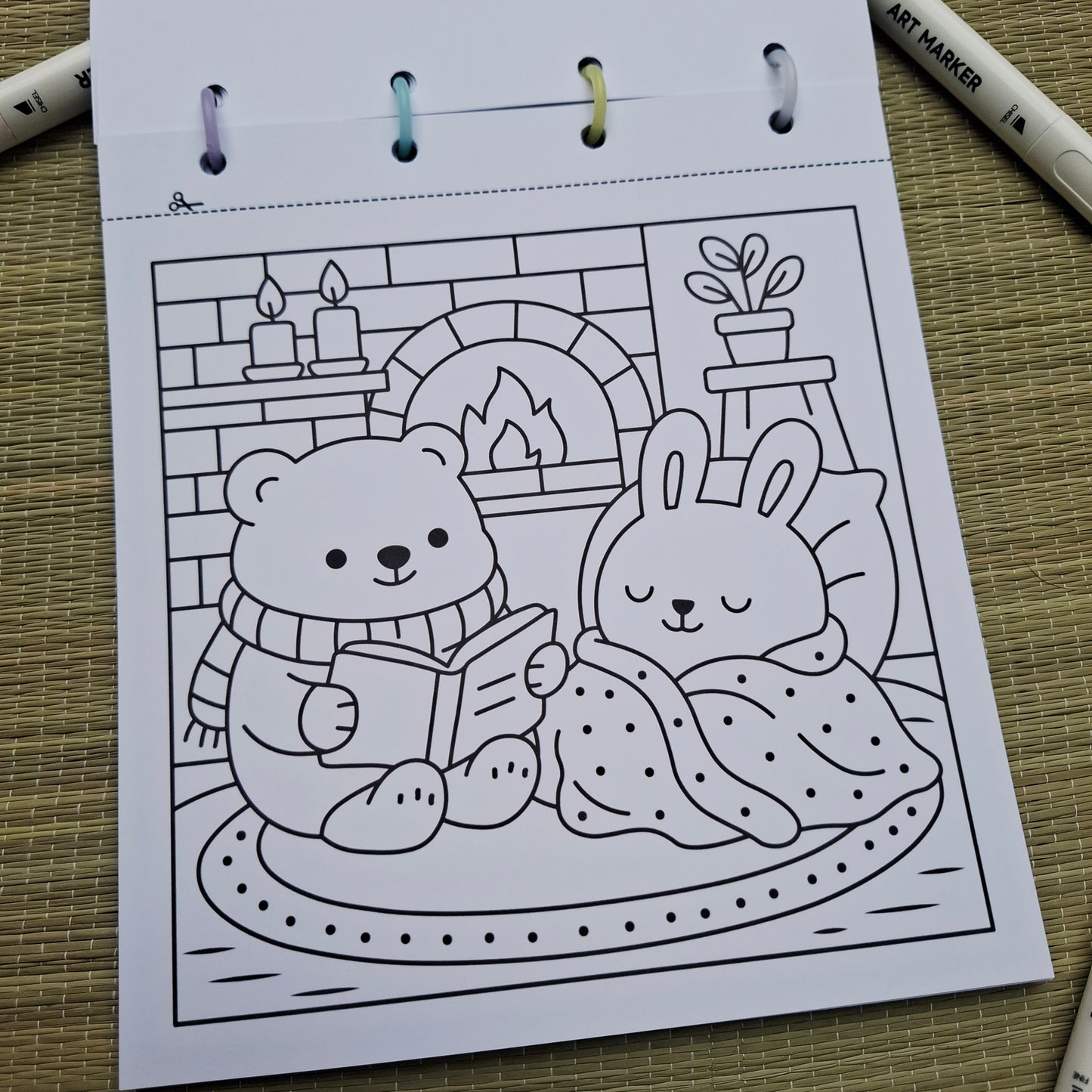 Cute Mushroom Fuzzy Hygge