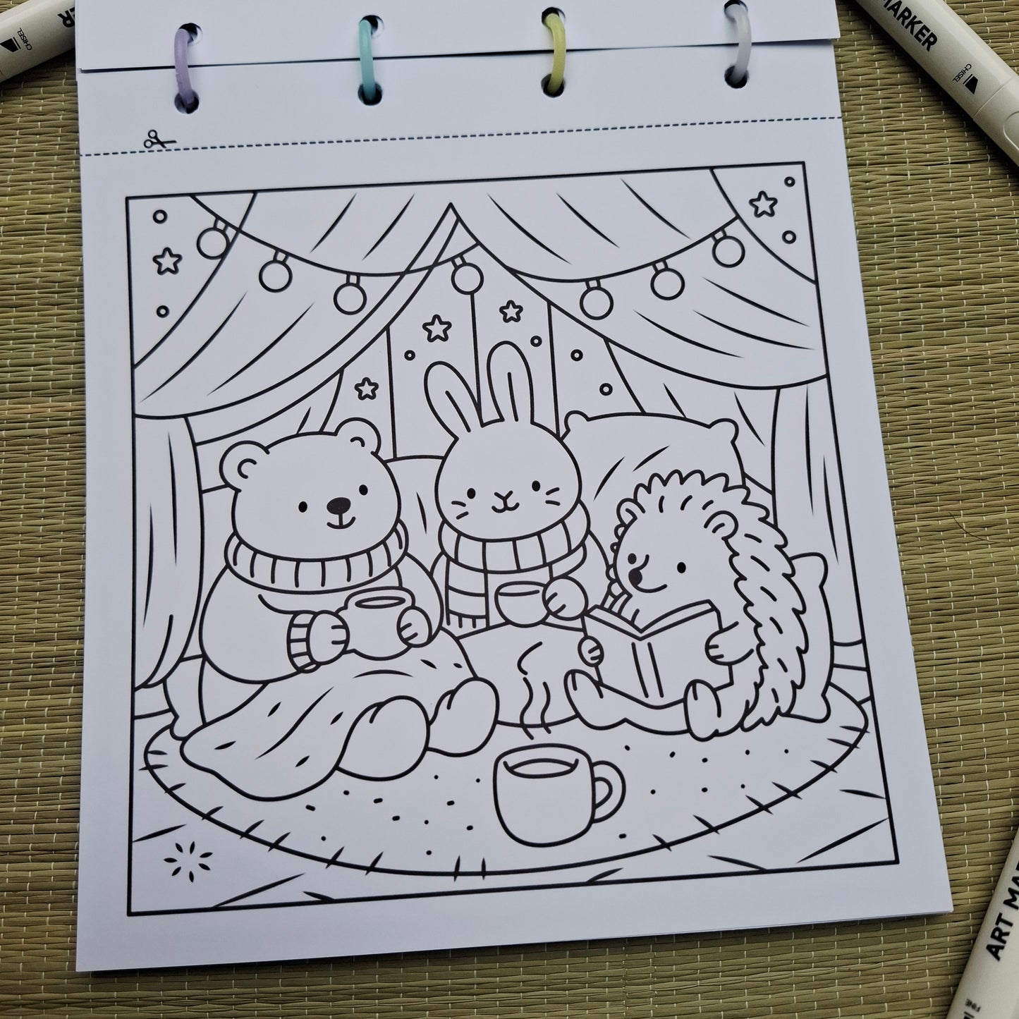 Cute Mushroom Fuzzy Hygge