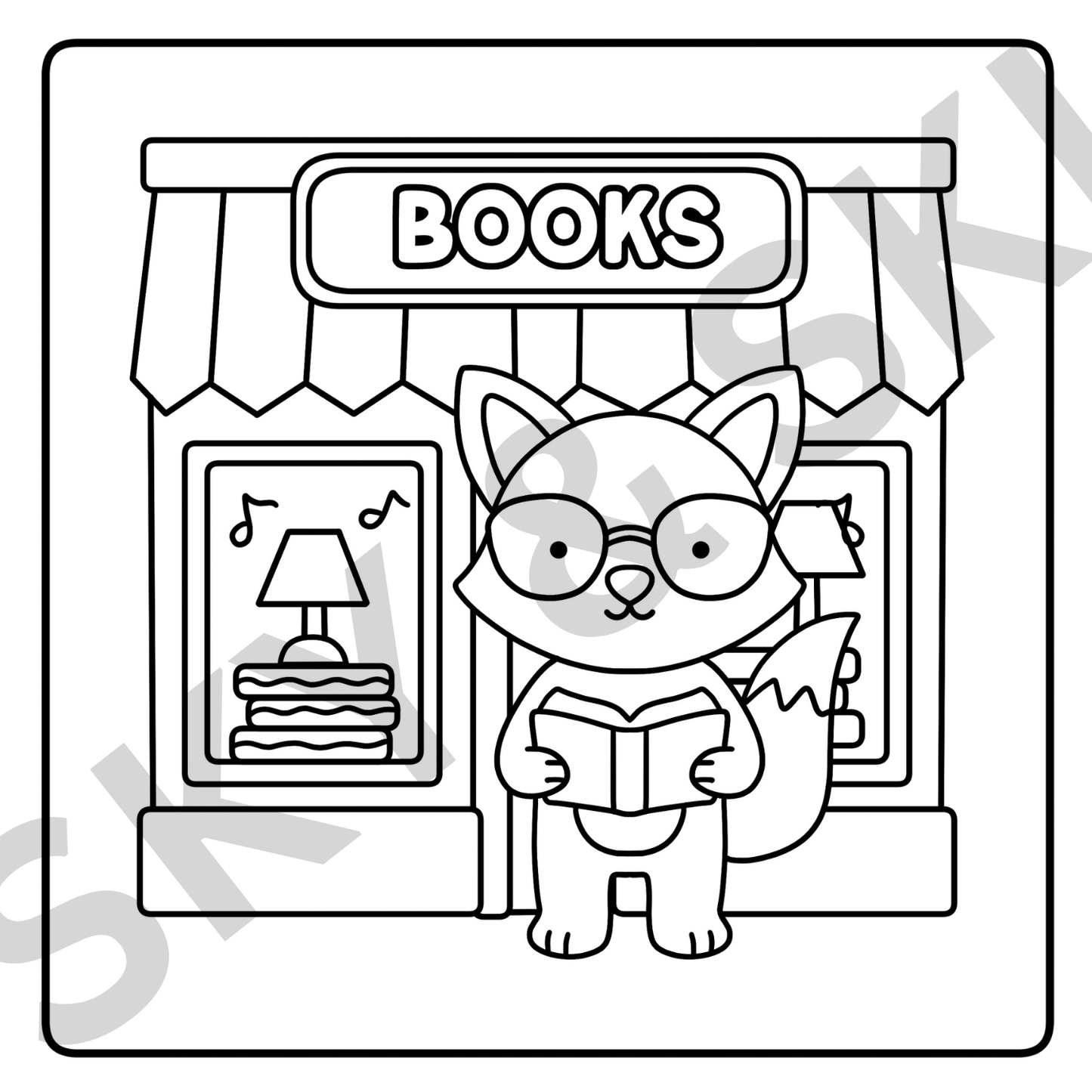 Cute Storefront X6 images digital download