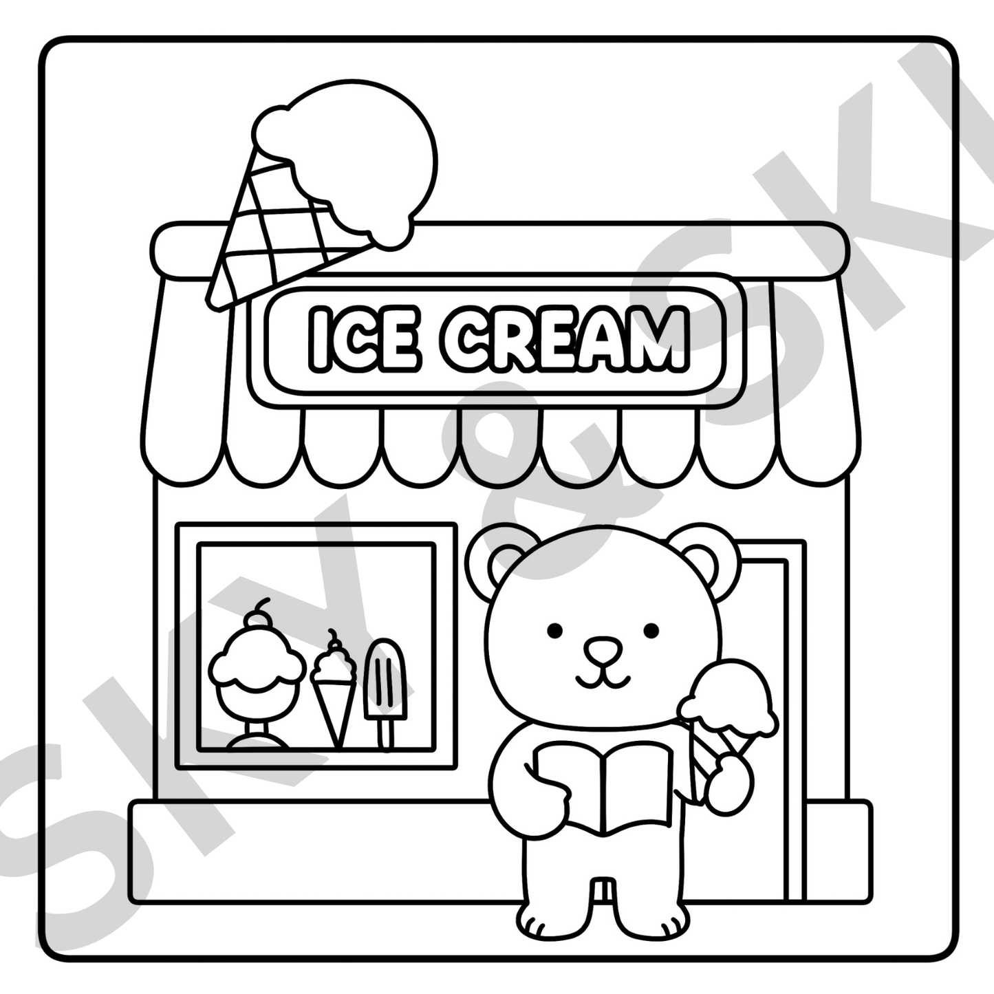 Cute Storefront X6 images digital download