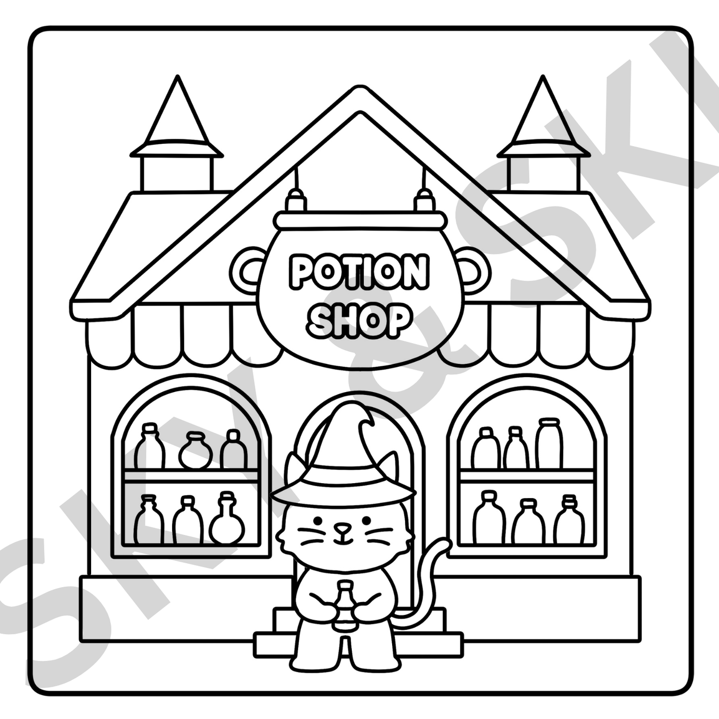 Cute Storefront X6 images digital download