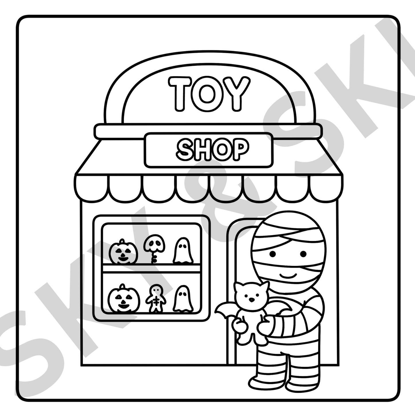 Cute Storefront X6 images digital download