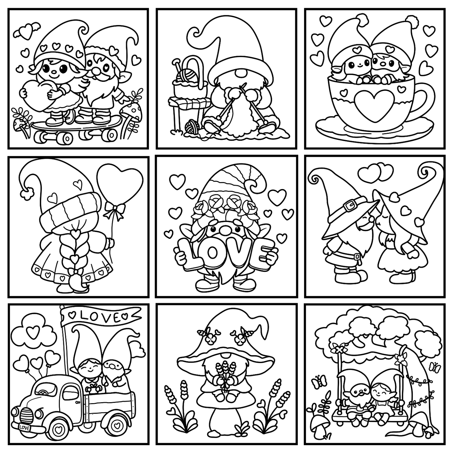 Homemade Ringbound Colouring Books
