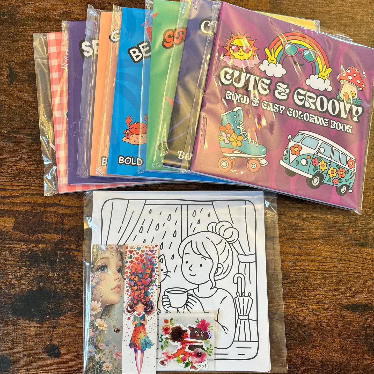 Imperfect Copies 21cm x 21cm Colouring Books