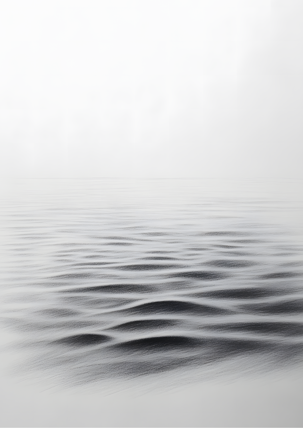 Charcoal Pencil Drawing Matte Finish Posters