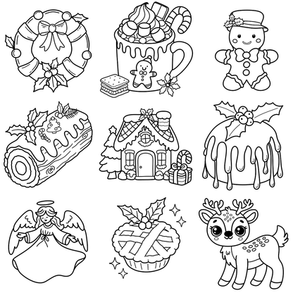 Homemade Ringbound Colouring Books