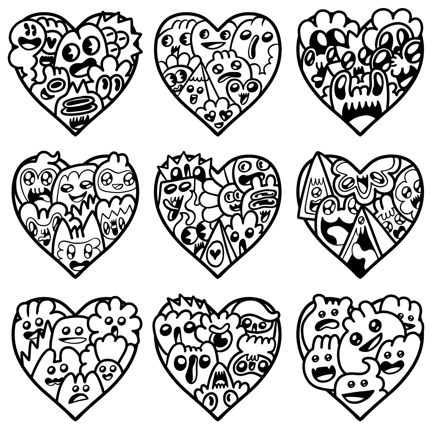 Homemade Ringbound Colouring Books