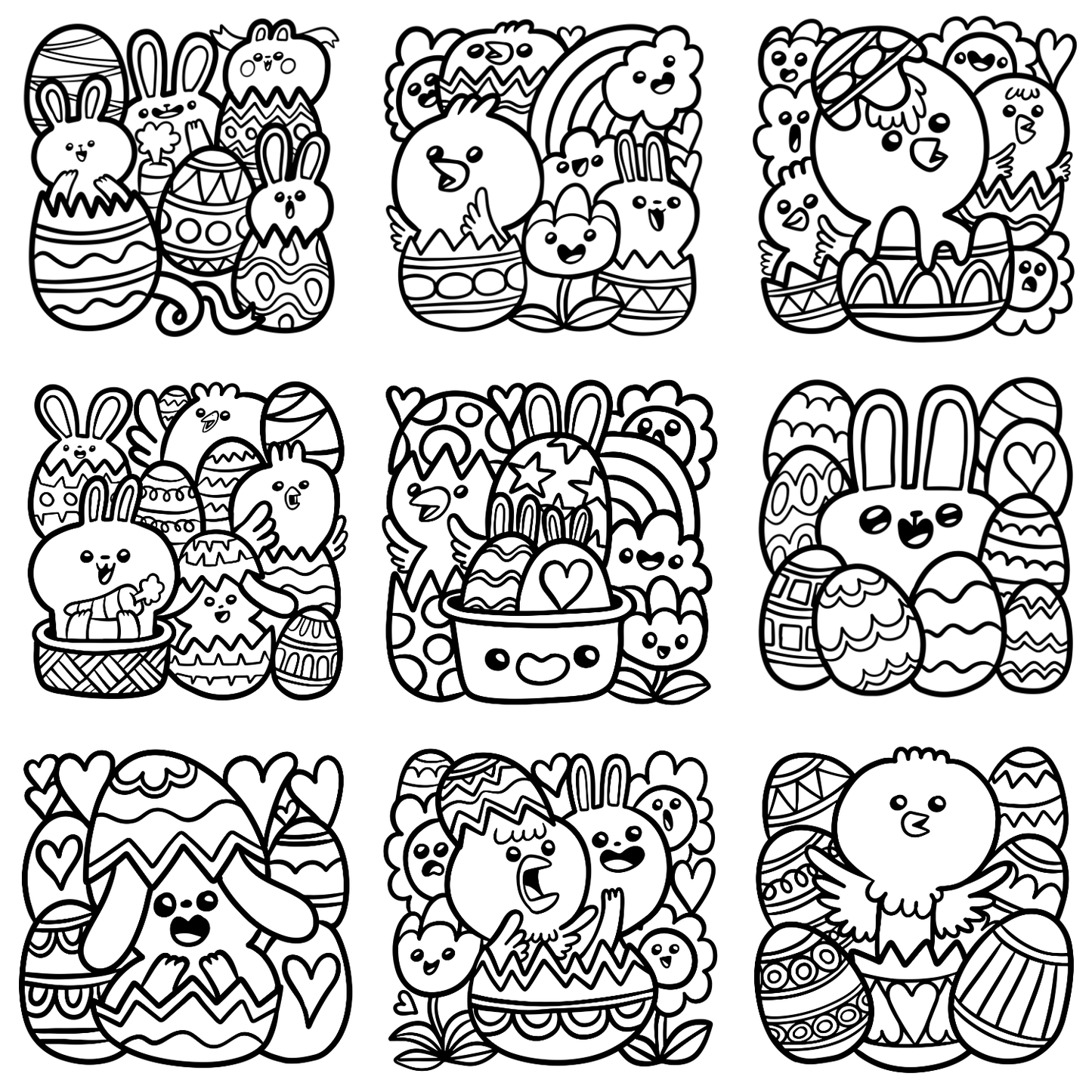 Homemade Ringbound Colouring Books