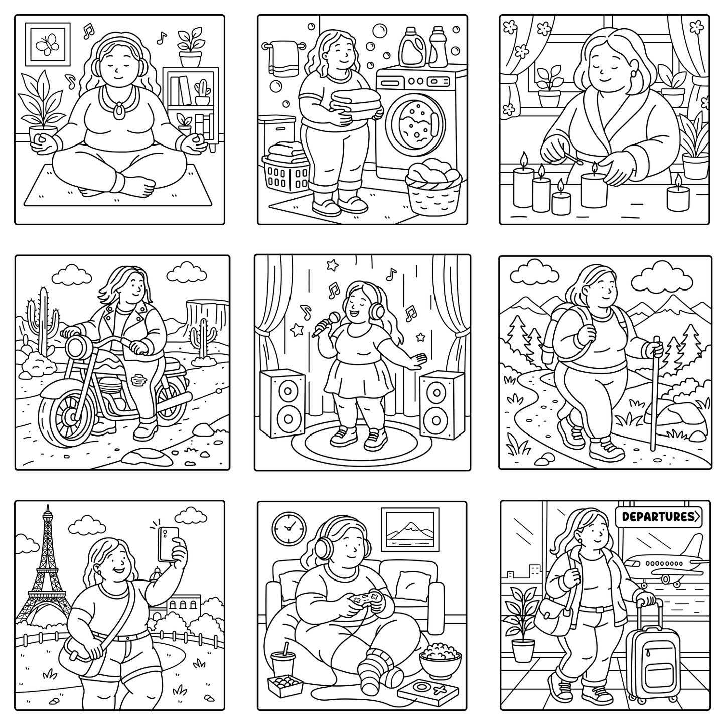Homemade Ringbound Colouring Books