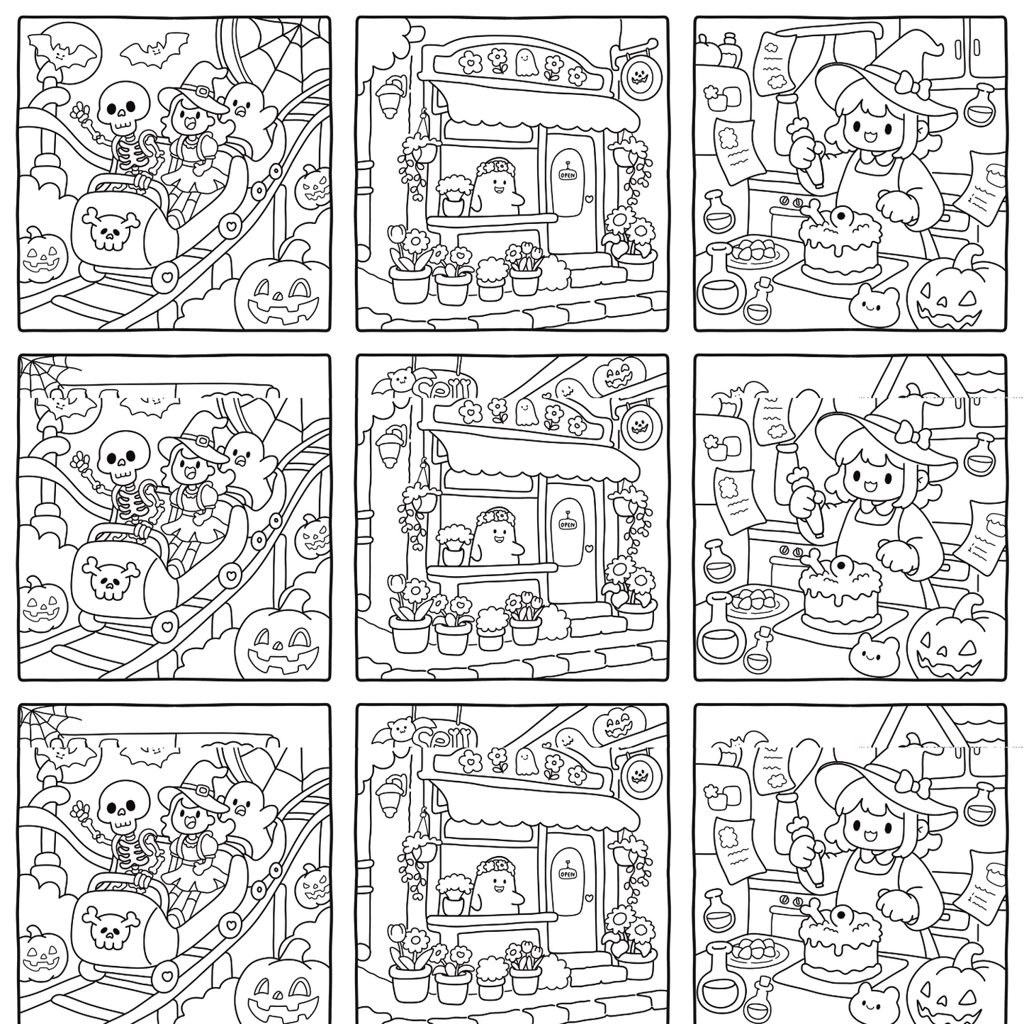 Homemade Ringbound Colouring Books