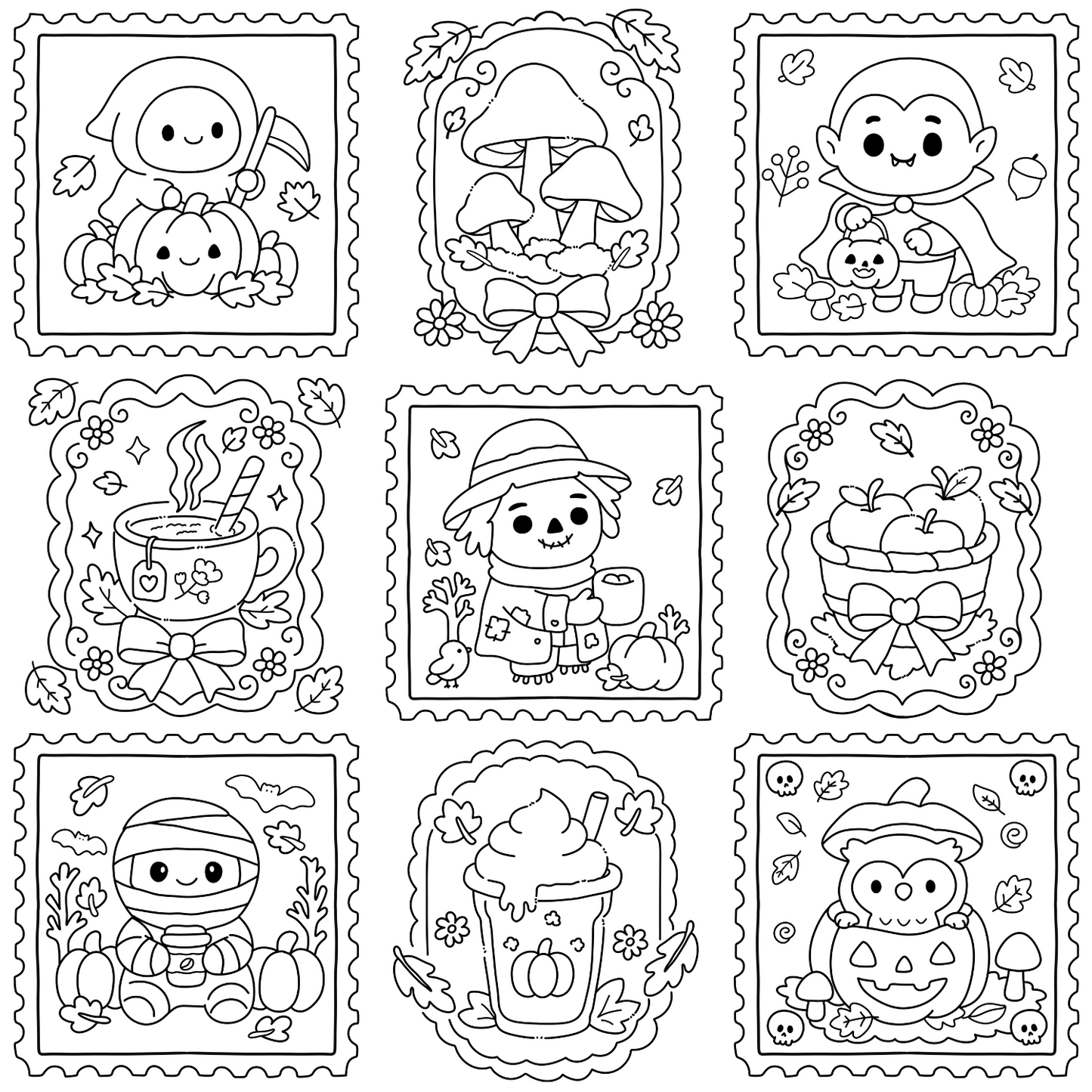Homemade Ringbound Colouring Books