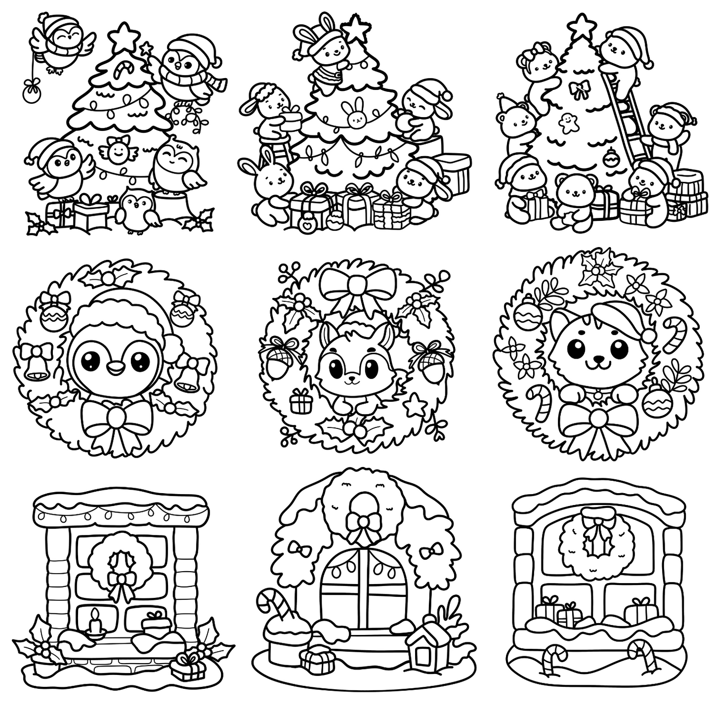 Homemade Ringbound Colouring Books