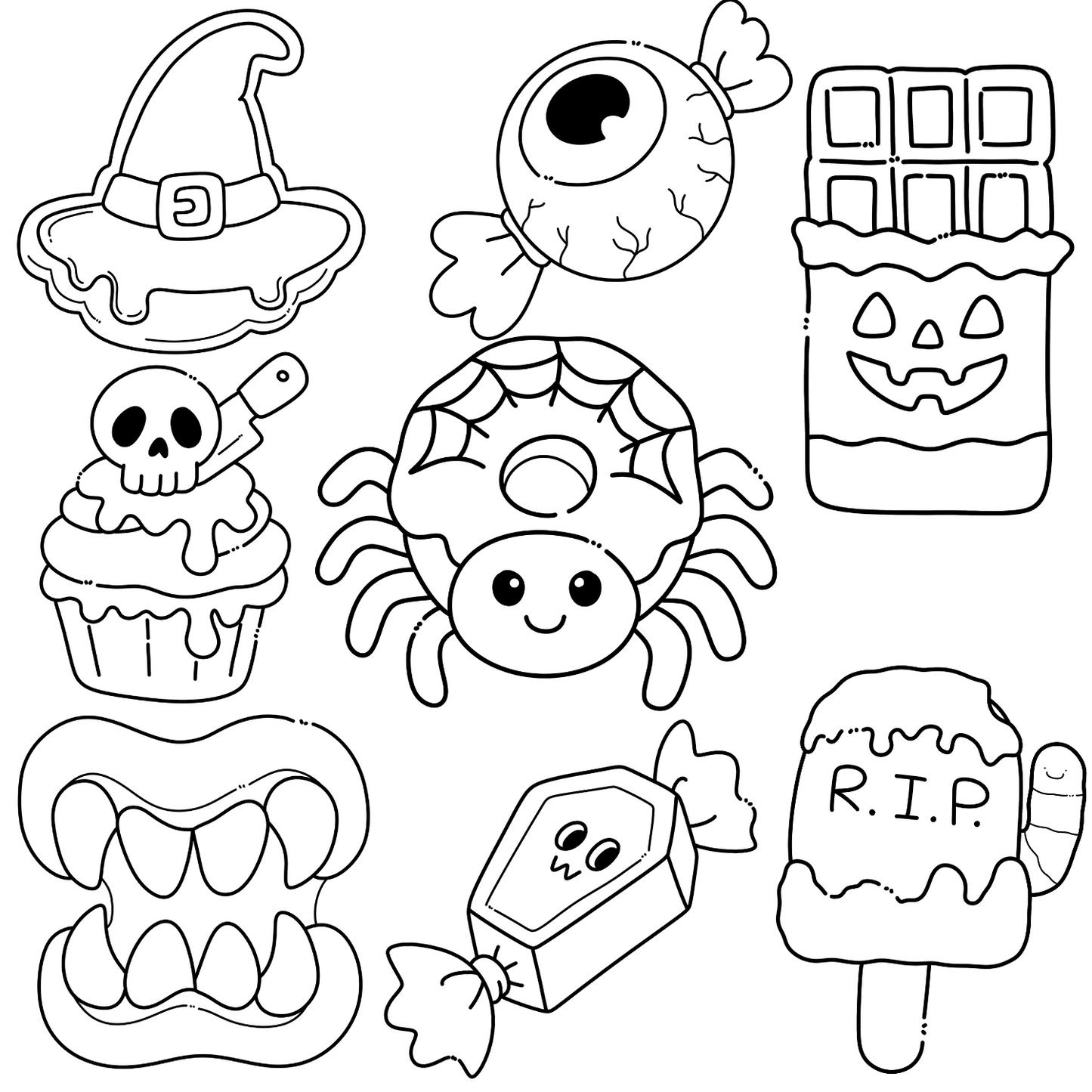 Homemade Ringbound Colouring Books