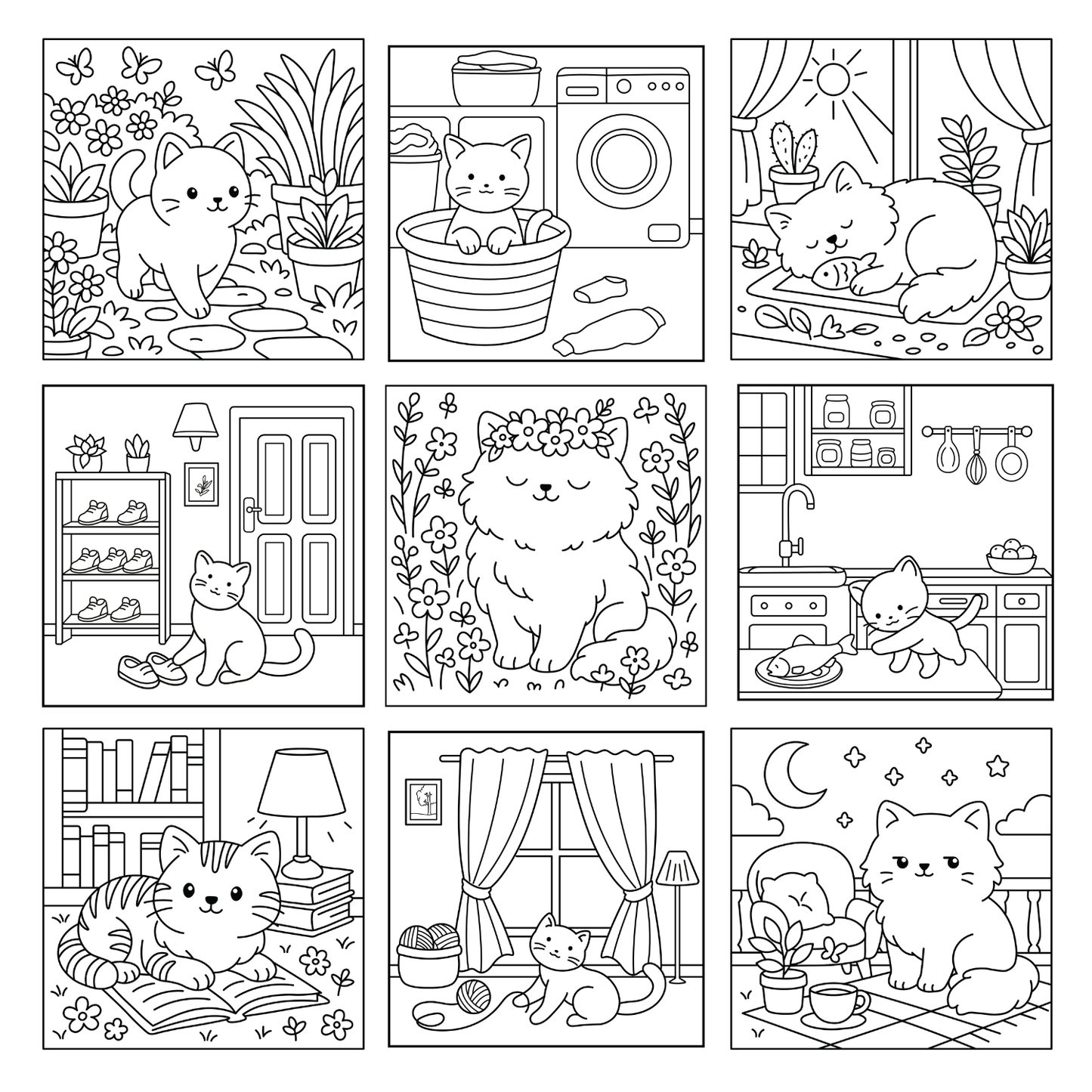 Homemade Ringbound Colouring Books