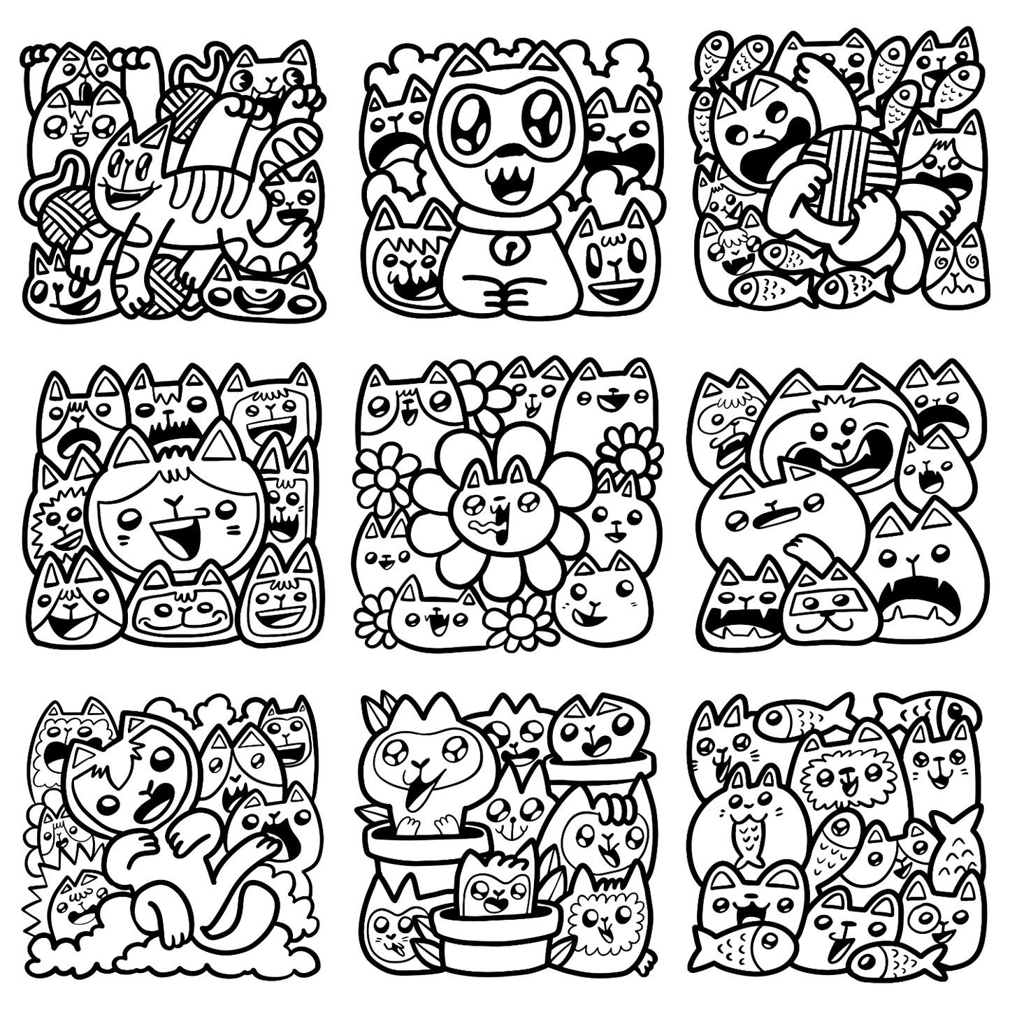 Homemade Ringbound Colouring Books