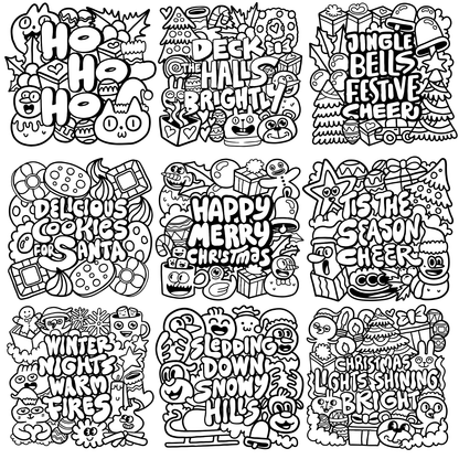 Homemade Ringbound Colouring Books