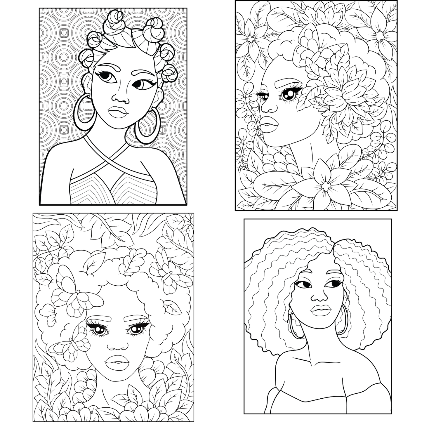Homemade Ringbound Colouring Books