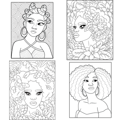 Homemade Ringbound Colouring Books