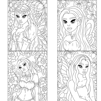 Homemade Ringbound Colouring Books