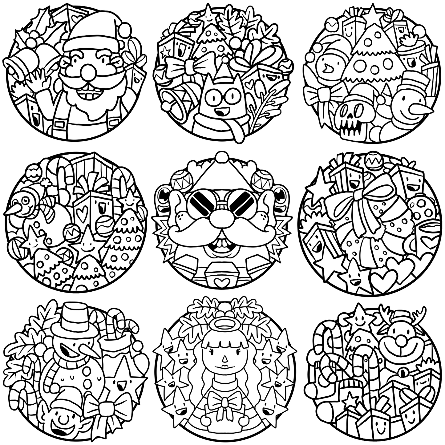 Homemade Ringbound Colouring Books