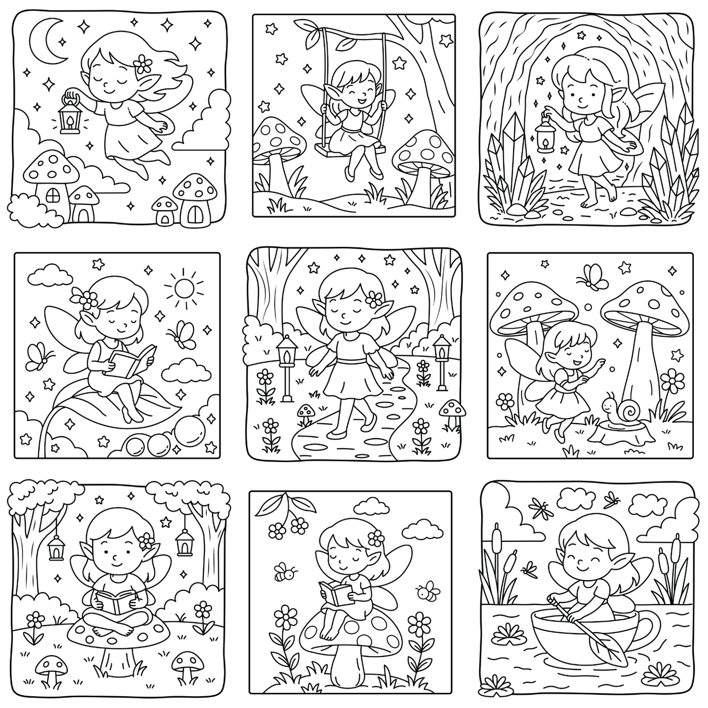 Homemade Ringbound Colouring Books