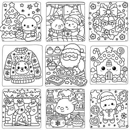 Homemade Ringbound Colouring Books