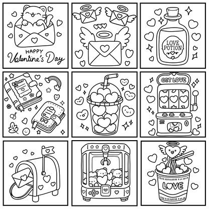 Homemade Ringbound Colouring Books