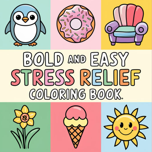 Stress Relief Coloring Book